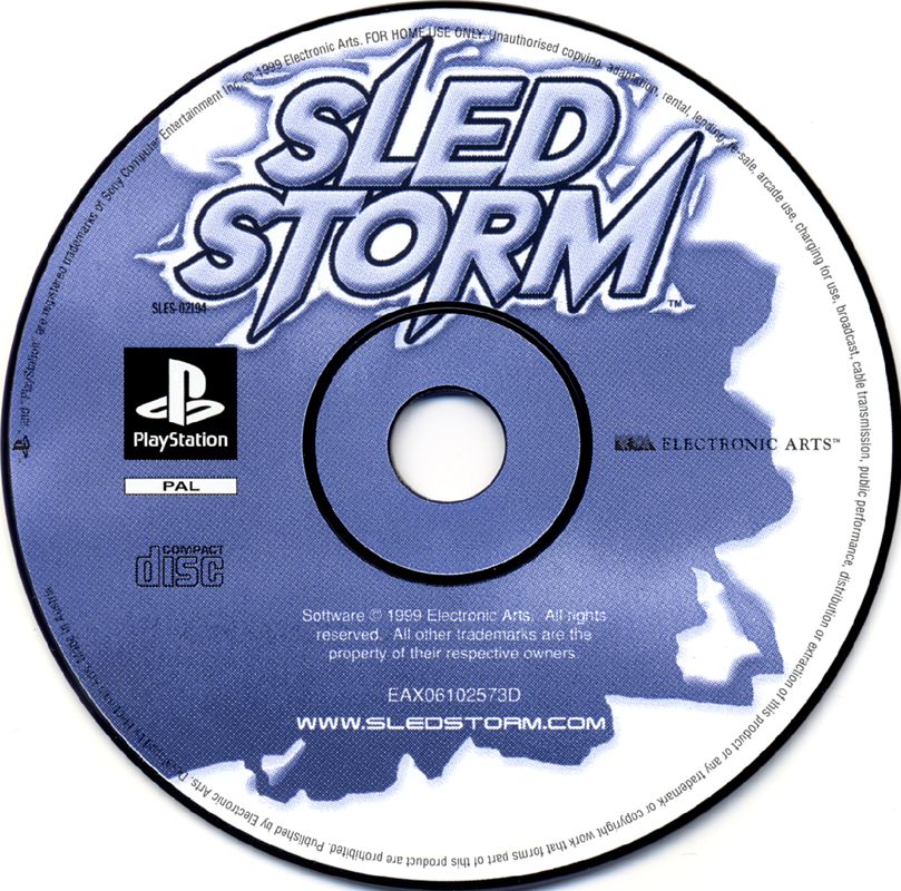 Media for Sled Storm (PlayStation)