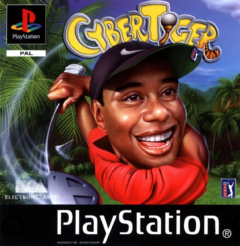Front Cover for CyberTiger (PlayStation)