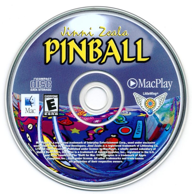 Media for Solid State Pinball: Jinni Zeala (Macintosh)