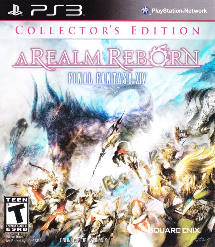 Other for Final Fantasy XIV Online: A Realm Reborn (Collector's Edition) (PlayStation 3): Keep Case - Front