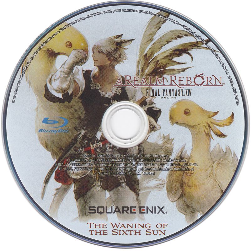 Extras for Final Fantasy XIV Online: A Realm Reborn (Collector's Edition) (Windows): Bonus Disc