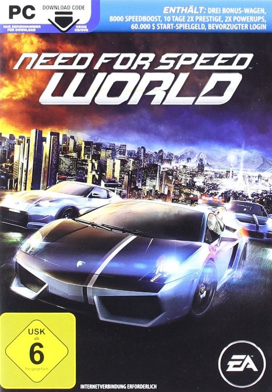 Front Cover for Need for Speed: World (Windows)