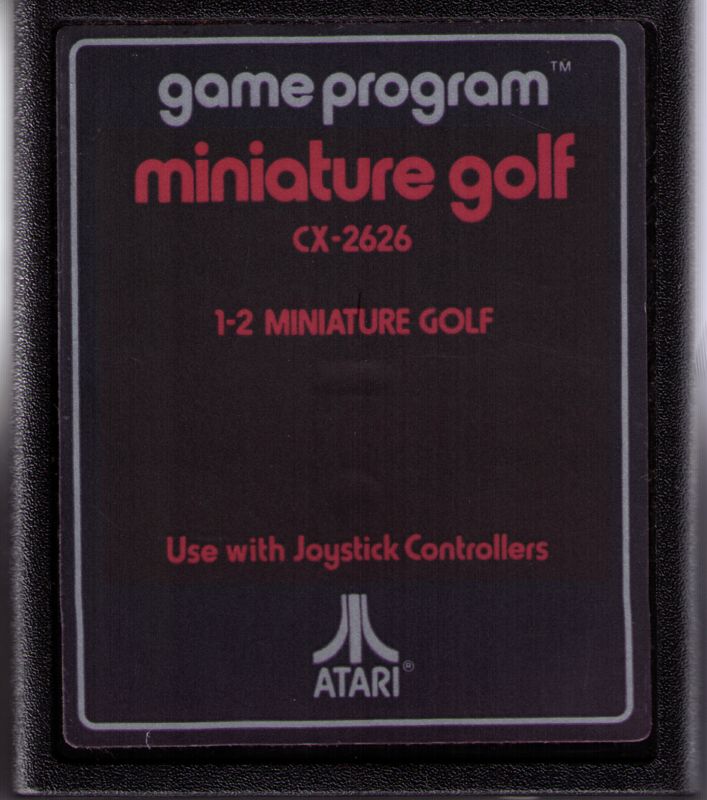 Media for Miniature Golf (Atari 2600)