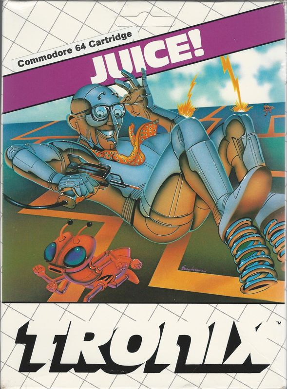 Front Cover for Juice! (Commodore 64) (Cartridge version)