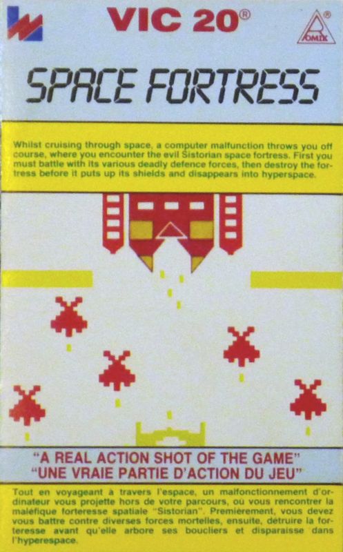 Front Cover for Space Fortress (VIC-20)