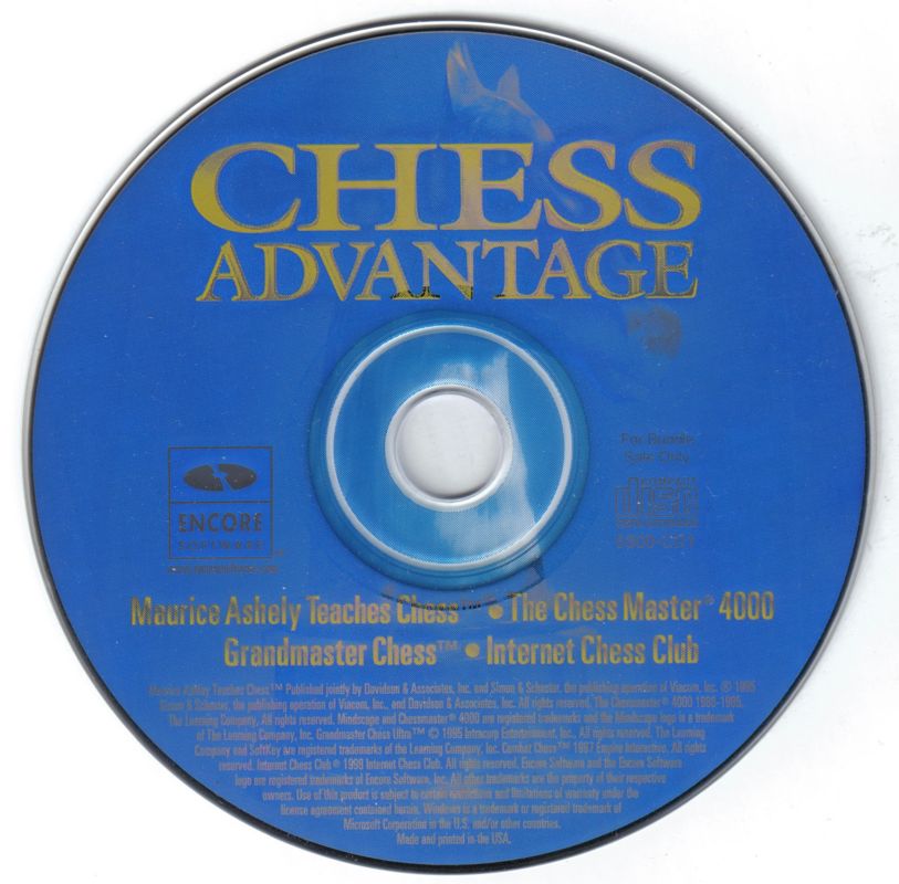 Media for Chess Advantage (Windows) (Bundled Software)