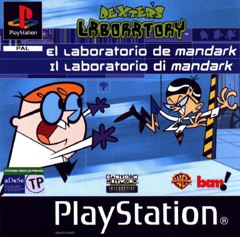 Front Cover for Dexter's Laboratory: Mandark's Lab? (PlayStation)