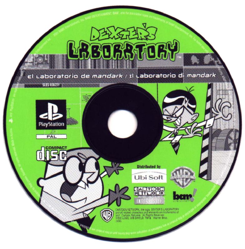 Media for Dexter's Laboratory: Mandark's Lab? (PlayStation)