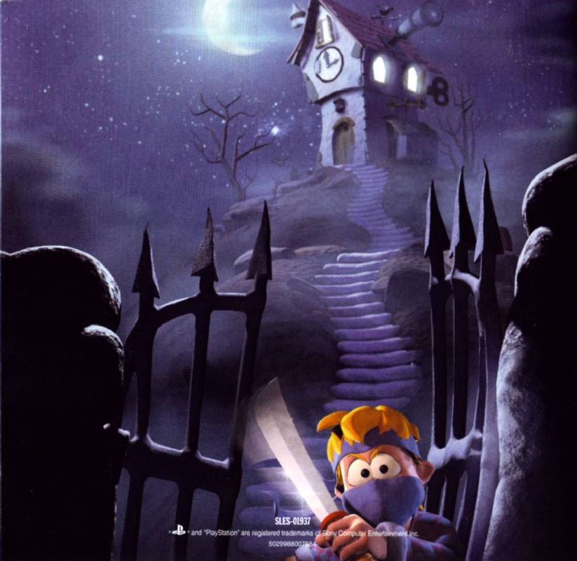 Inside Cover for 40 Winks (PlayStation)