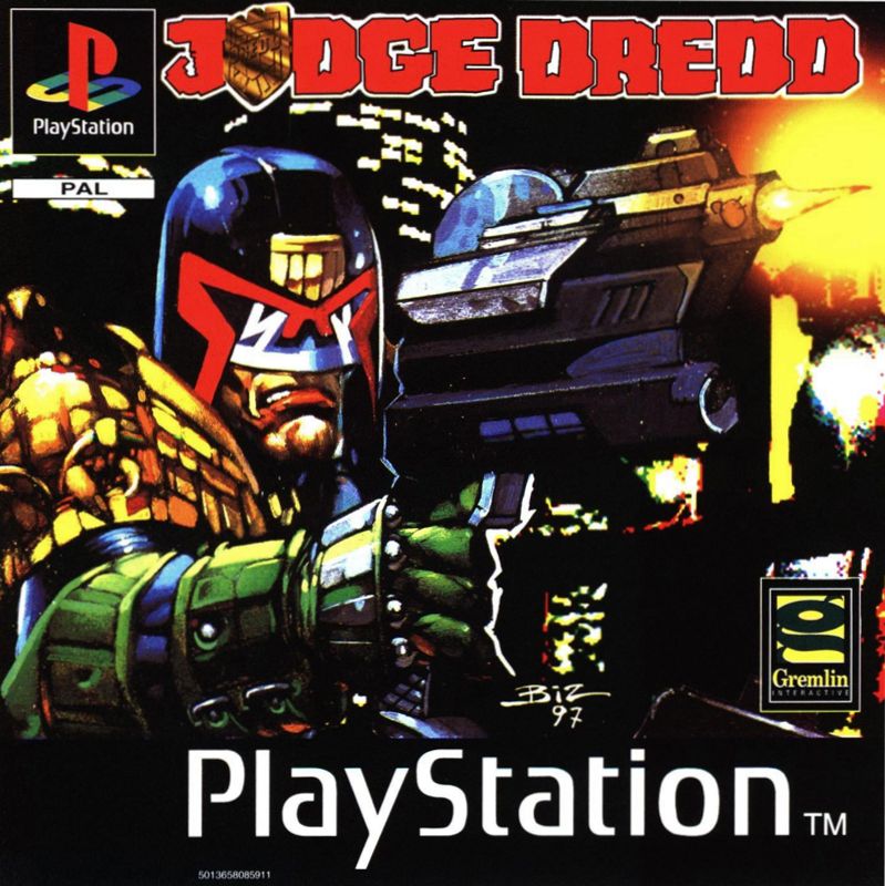 Front Cover for Judge Dredd (PlayStation)