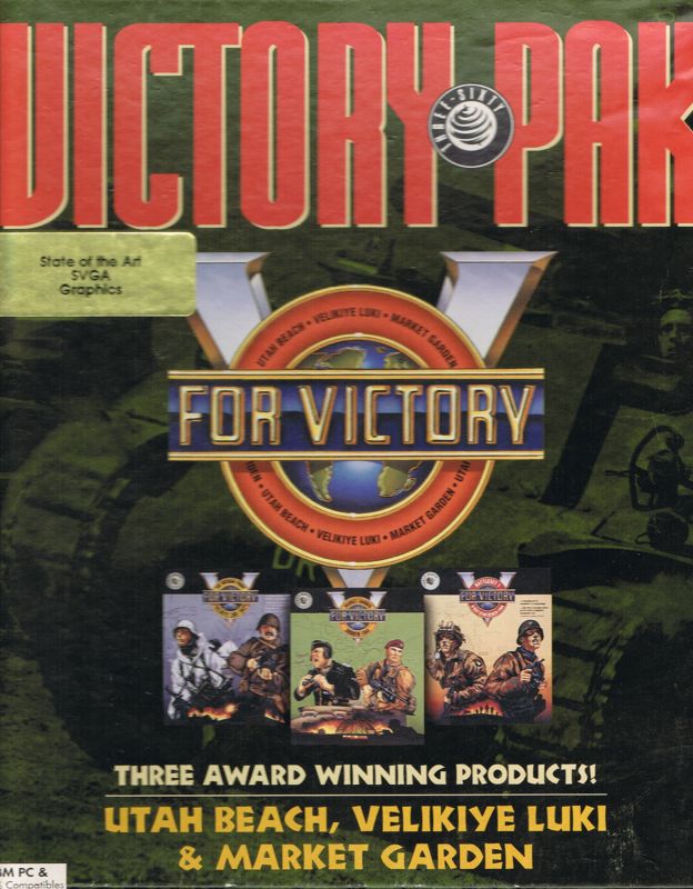 Front Cover for V for Victory: Victory Pak (DOS)