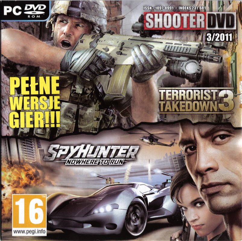 Front Cover for SpyHunter: Nowhere to Run / Terrorist Takedown 3 (Windows) (Shooter DVD magazine 3/2011 covermount)