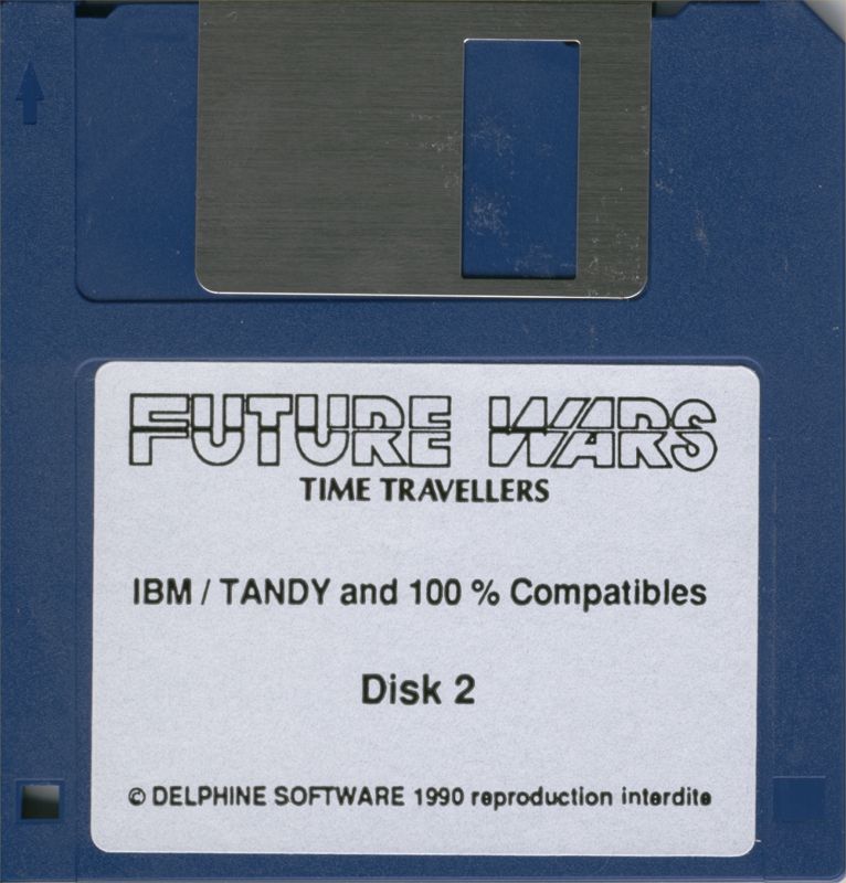 Media for Future Wars: Adventures in Time (DOS): Disk 2