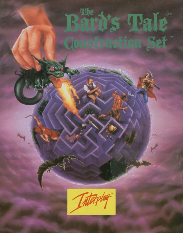 Front Cover for The Bard's Tale Construction Set (DOS)