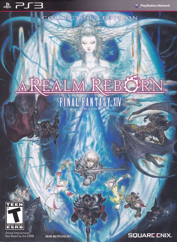 Front Cover for Final Fantasy XIV Online: A Realm Reborn (Collector's Edition) (PlayStation 3)