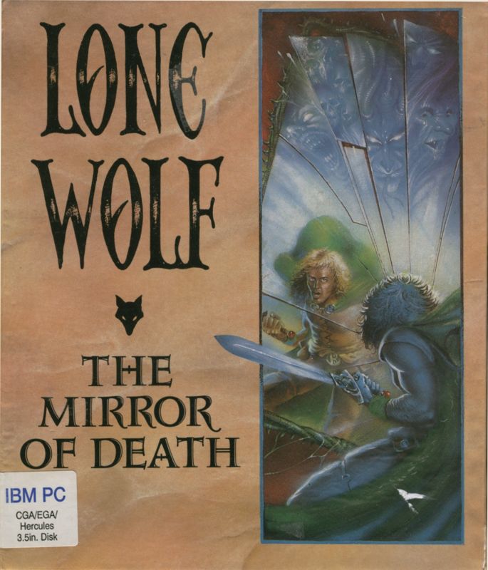 Front Cover for Lone Wolf: The Mirror of Death (DOS)