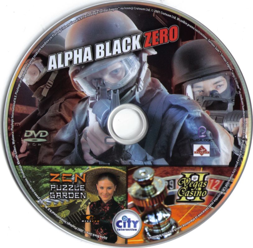 Media for Alpha Black Zero / Vegas Casino II / Zen Puzzle Garden (Windows) (Imperium Gier DVD magazine 3/2008 covermount)
