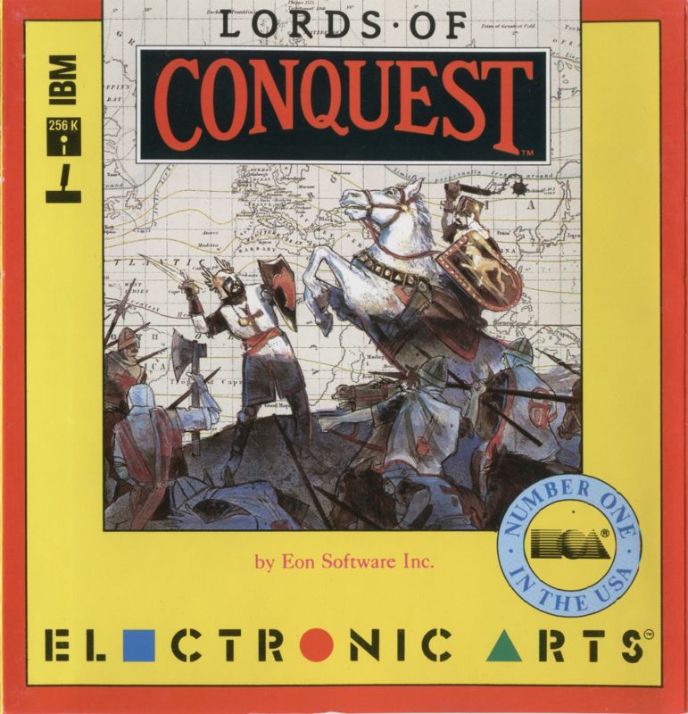 Front Cover for Lords of Conquest (DOS)