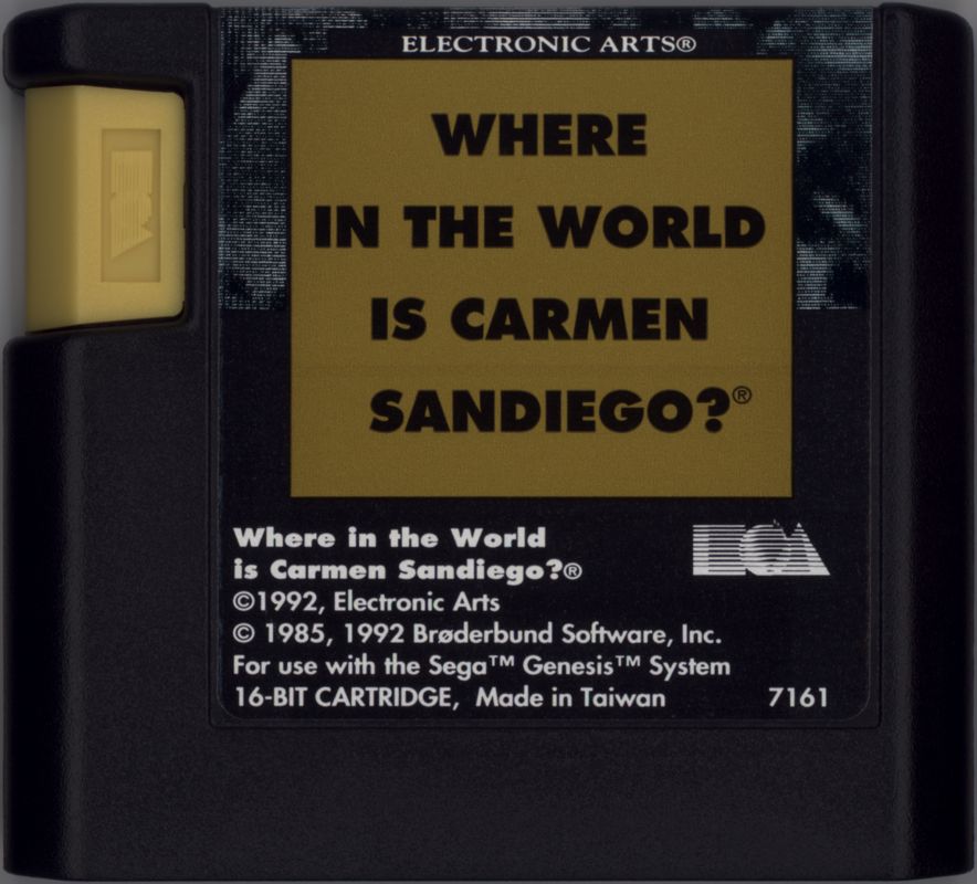 Where In The World Is Carmen Sandiego Enhanced Cover Or Packaging   6863208 Where In The World Is Carmen Sandiego Enhanced Genesis Media 