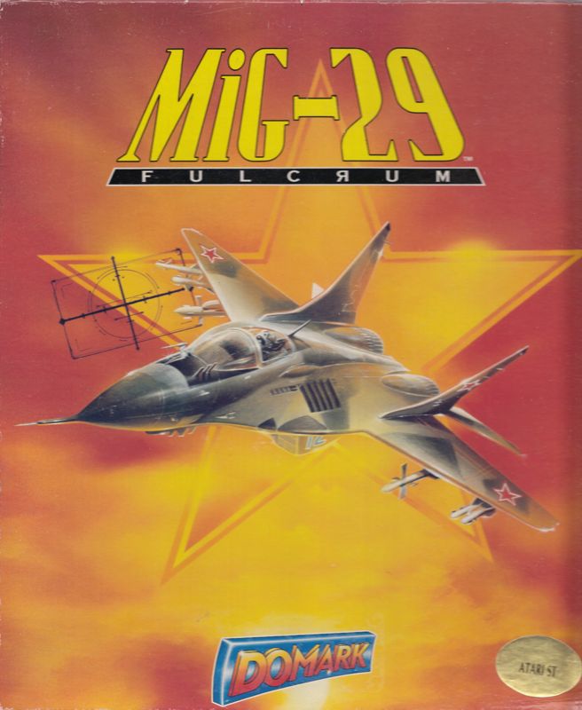 Front Cover for MiG-29 Fulcrum (Atari ST)