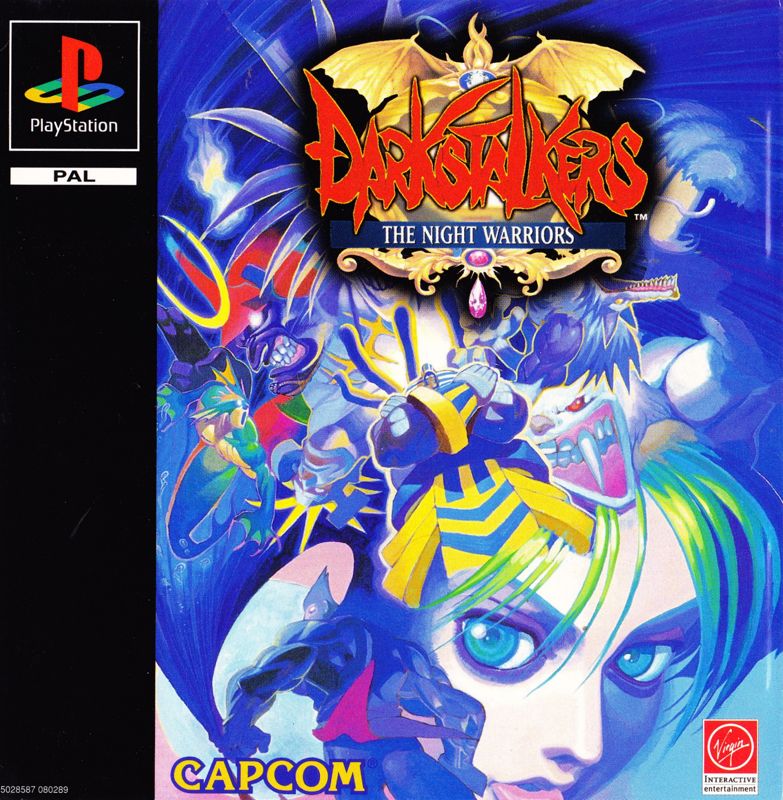 Front Cover for Darkstalkers: The Night Warriors (PlayStation)