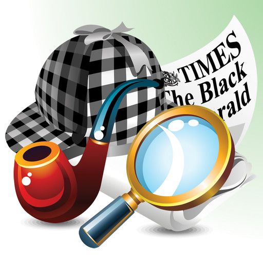 Front Cover for Sherlock Holmes Solo Mysteries 2: The Black River Emerald (iPad and iPhone)
