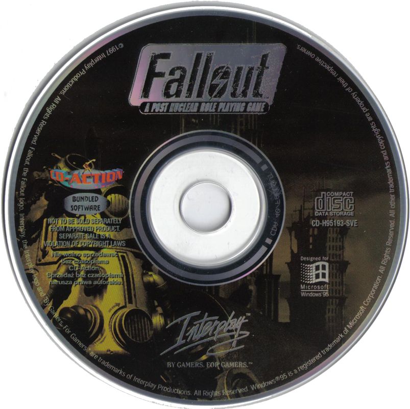 Media for Fallout (Windows) (CD-Action 40 covermount)