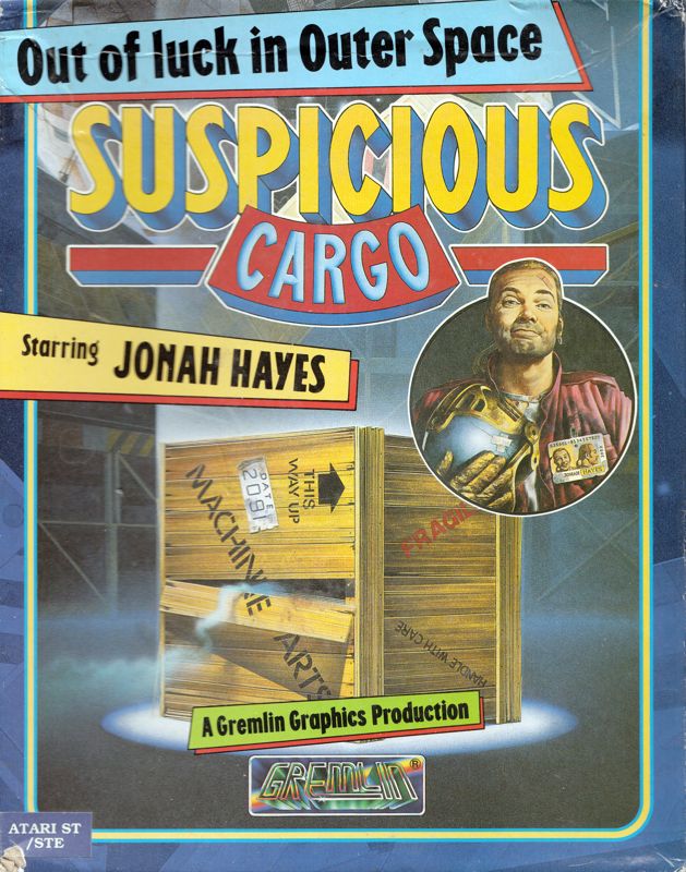 Front Cover for Suspicious Cargo (Atari ST)