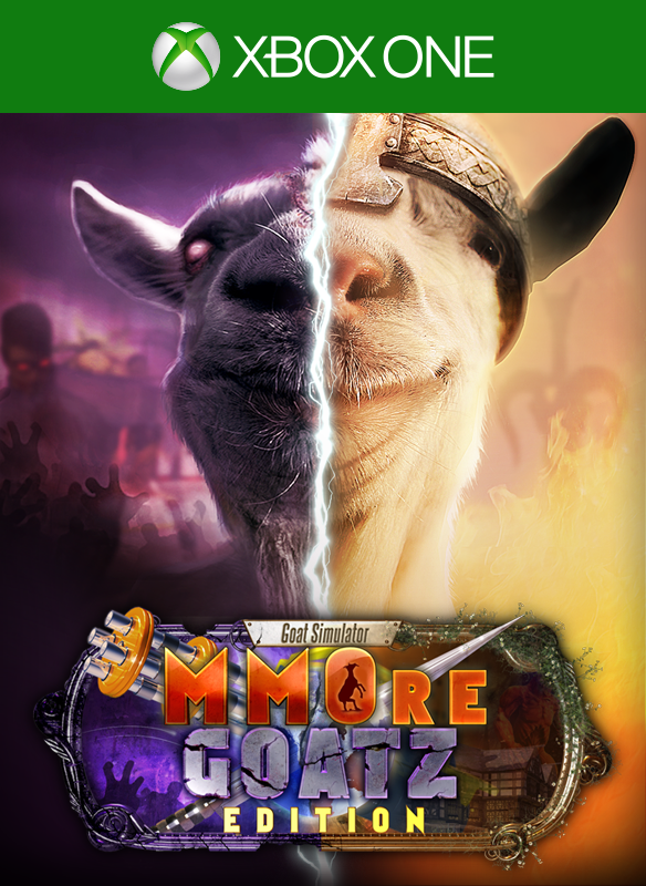 Front Cover for Goat Simulator + GoatZ (Xbox One) (Download release)