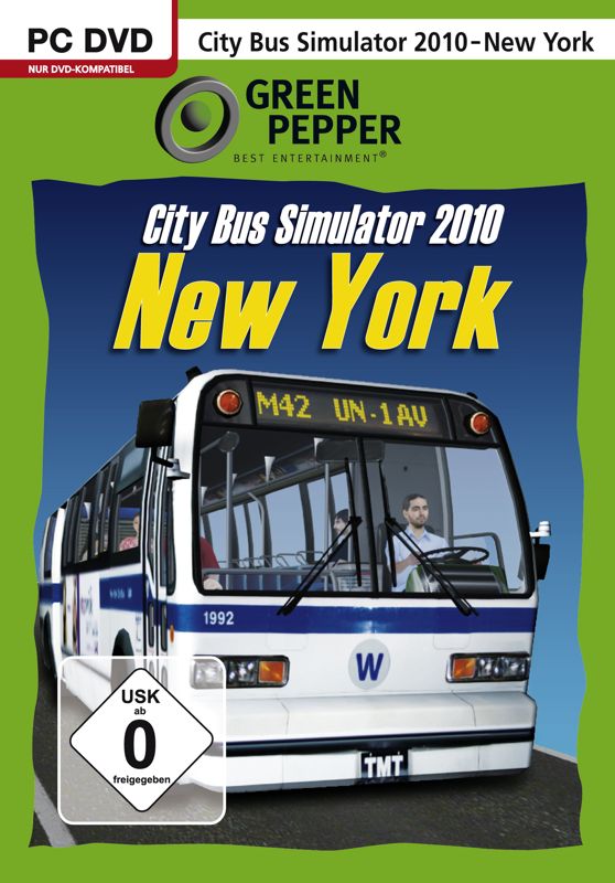 Front Cover for City Bus Simulator 2010: New York (Windows) (Green Pepper budget release)