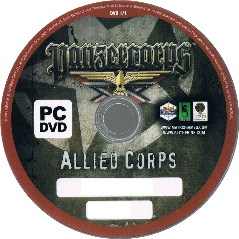 Media for Panzer Corps: Allied Corps (Windows)