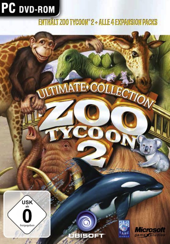 Zoo Tycoon: Ultimate Animal Collection cover or packaging material -  MobyGames