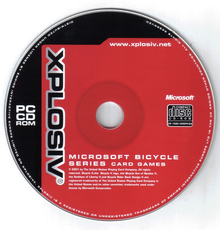 Media for Microsoft Bicycle Series (Windows) (Xplosiv release): Card Games