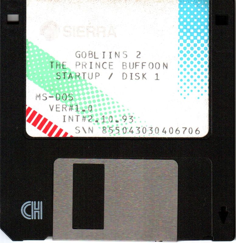Media for Gobliins 2: The Prince Buffoon (DOS)