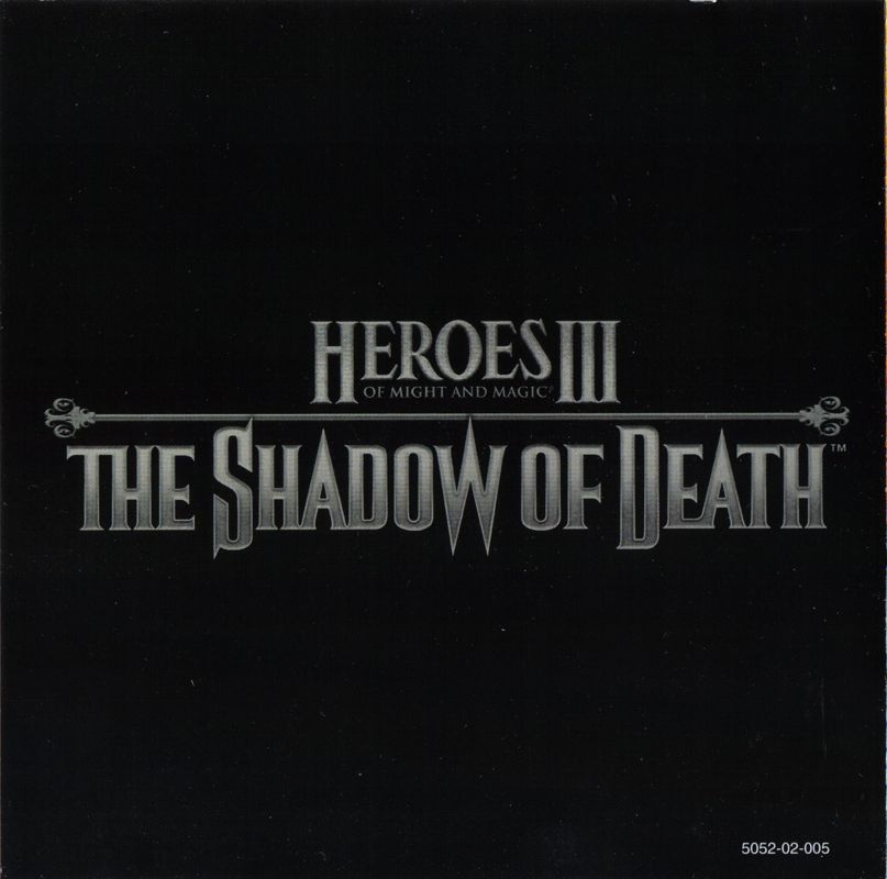 Other for Heroes of Might and Magic III: The Shadow of Death (Windows): Jewel Case: Inside Left