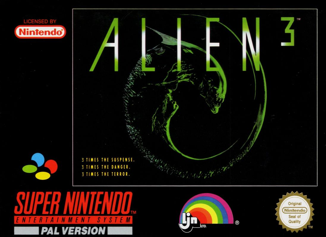 Front Cover for Alien³ (SNES)