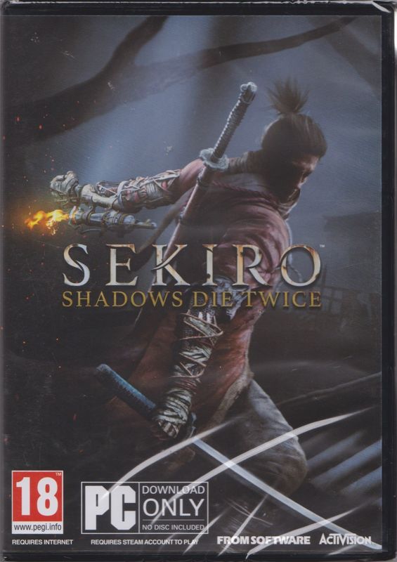 Front Cover for Sekiro: Shadows Die Twice (Windows) (Downloadcode in Box)