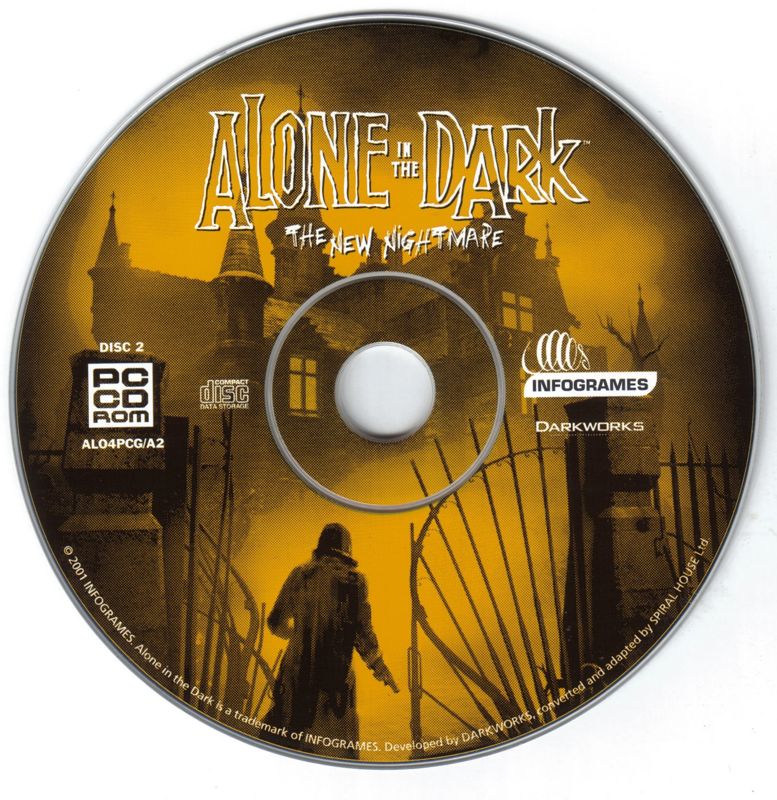 Alone in the Dark: The New Nightmare cover or packaging material ...