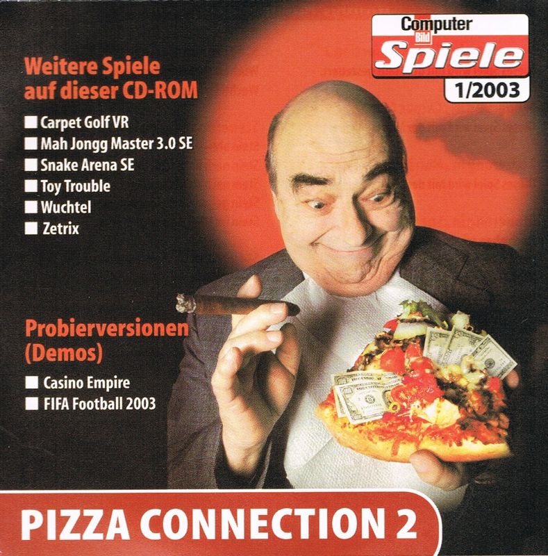 Front Cover for Fast Food Tycoon 2 (Windows) (Computer Bild Spiele 1/2003 covermount)