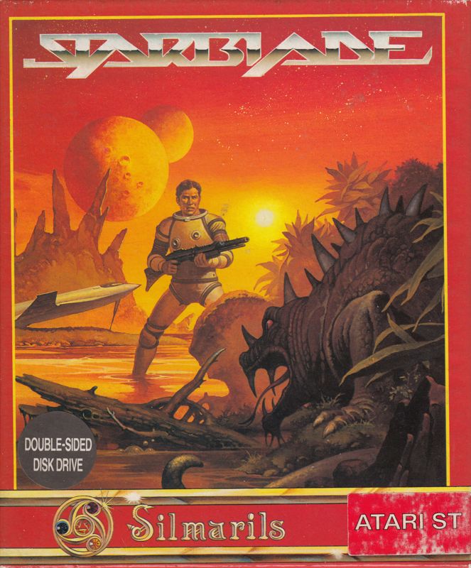 Front Cover for StarBlade (Atari ST)
