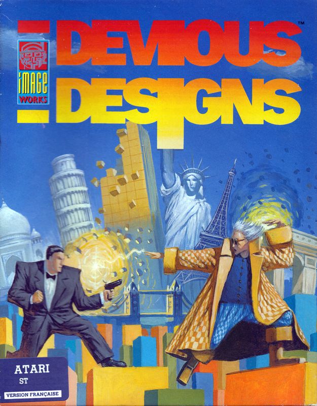 Front Cover for Devious Designs (Atari ST)