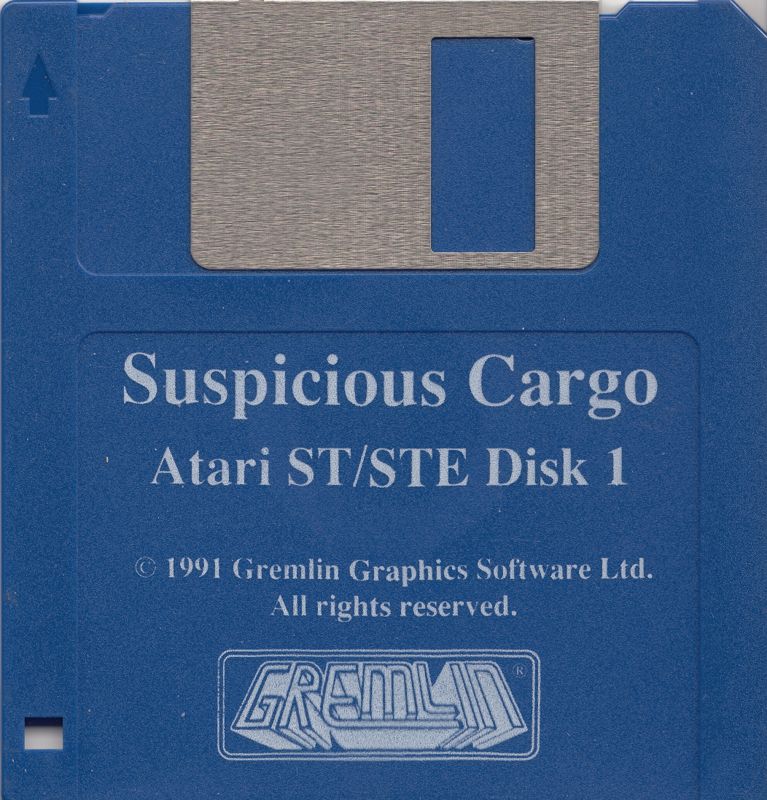 Media for Suspicious Cargo (Atari ST): Disk 1/2