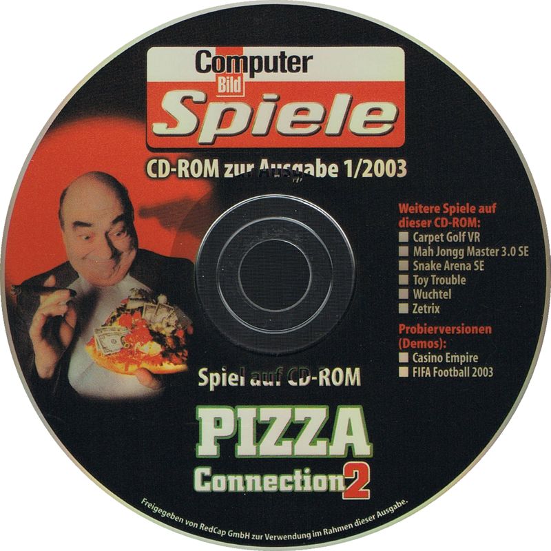 Media for Fast Food Tycoon 2 (Windows) (Computer Bild Spiele 1/2003 covermount)
