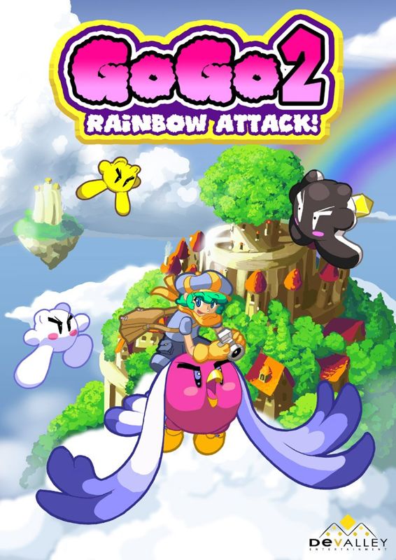 Front Cover for Pikubi 2: Rainbow Attack! (ExEn)