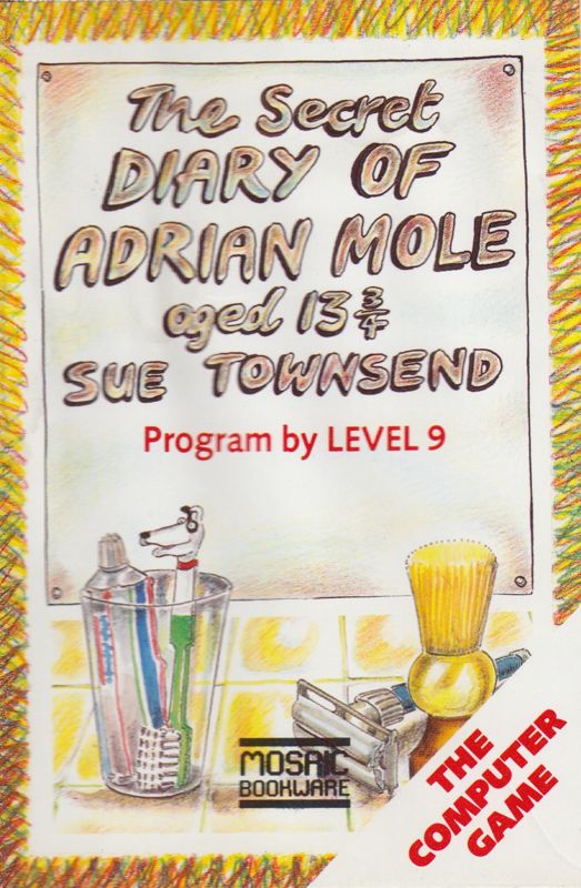 Front Cover for The Secret Diary of Adrian Mole Aged 13¾ (ZX Spectrum)