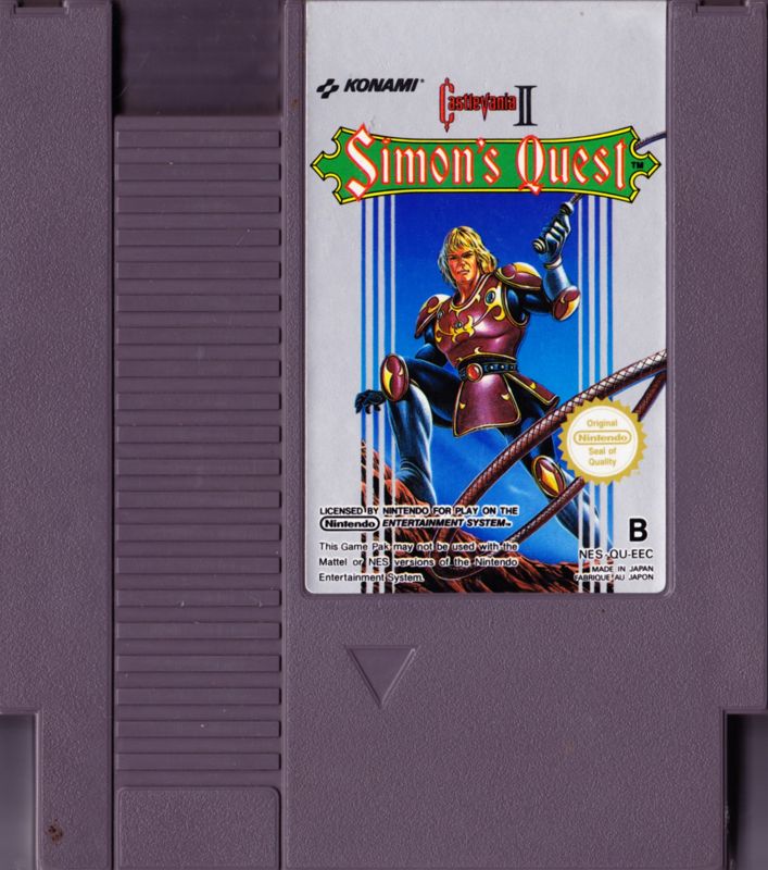 Media for Castlevania II: Simon's Quest (NES)