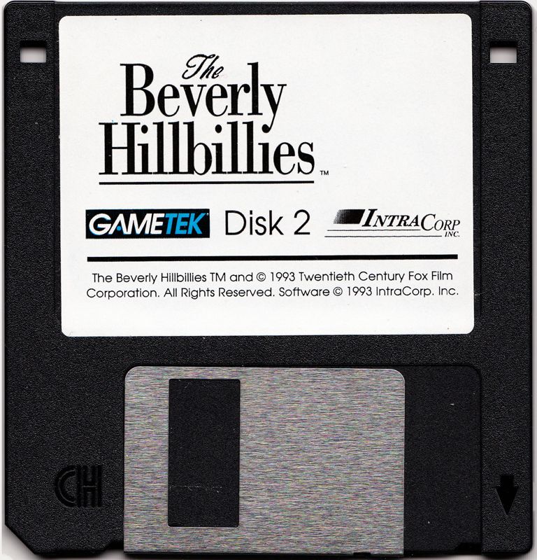 Media for The Beverly Hillbillies (DOS): Disk 2