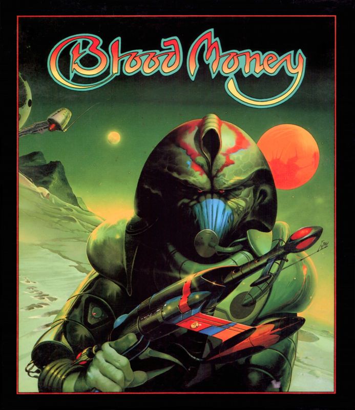 Front Cover for Blood Money (DOS)