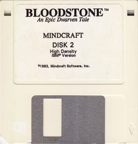 Media for Bloodstone: An Epic Dwarven Tale (DOS): Disk 2