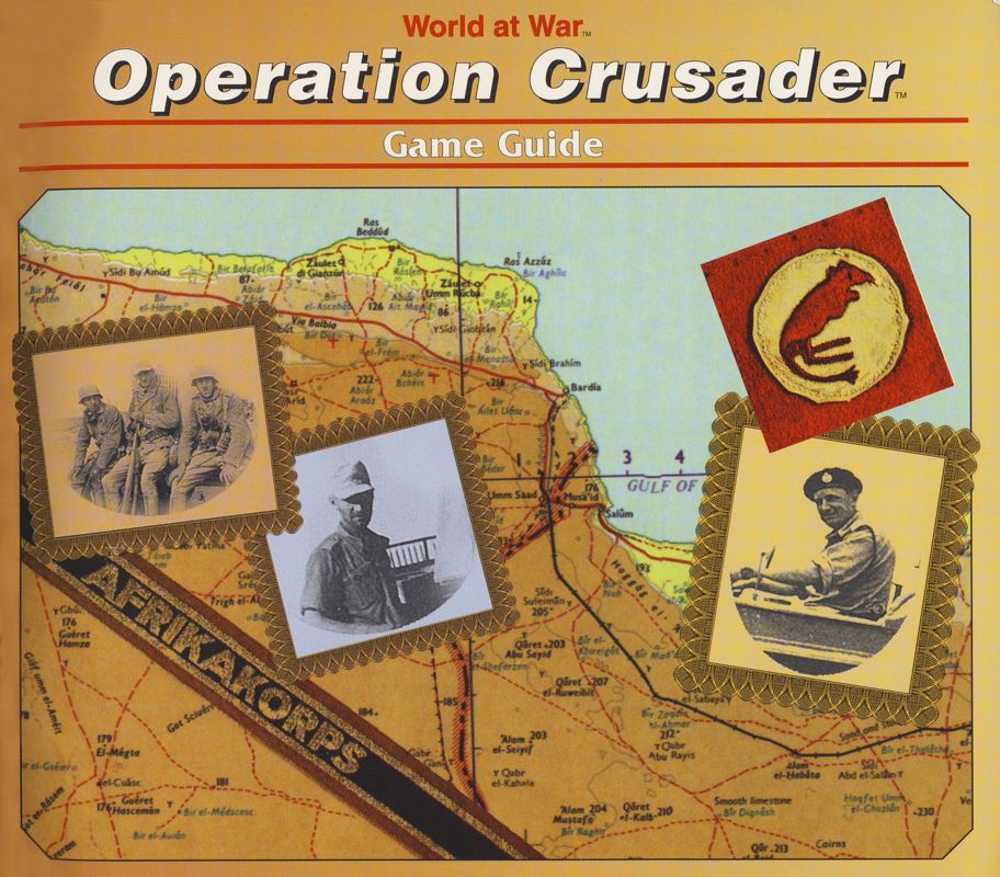 Manual for Operation Crusader (Macintosh): Front